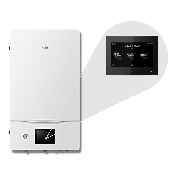 Тепловий насос Haier Super Aqua HU102WAMNA / AW102SNCHA HSU/102 фото