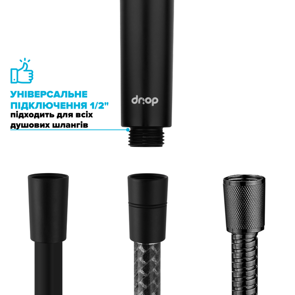 Фільтруюча душова лійка DROP SPA1F-NANO100BF із NANO SPA потоком 247915 фото